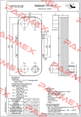 TPL 00-K-6-22 / 1 043 375 Funke