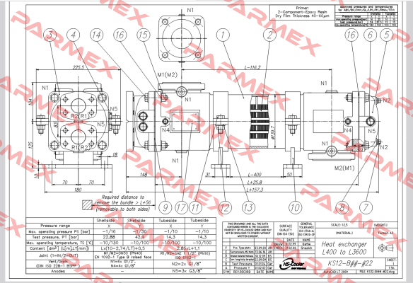 KS12-BCN-420 L1500 HS Cooler