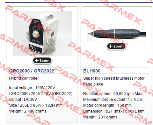 MAIN PCB ASSY FOR GRC2000 (BLH600) Argofile