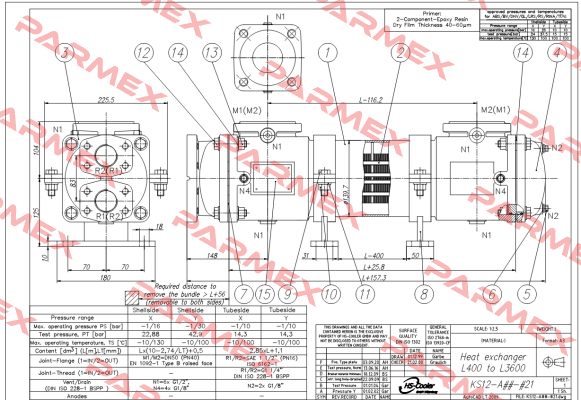 KS12-ACN-421C L1800 HS Cooler