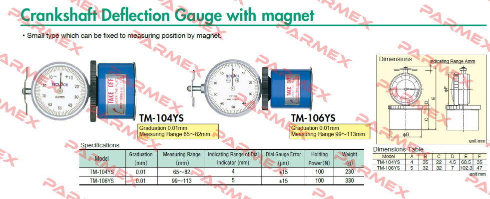 TM-106YS Teclock