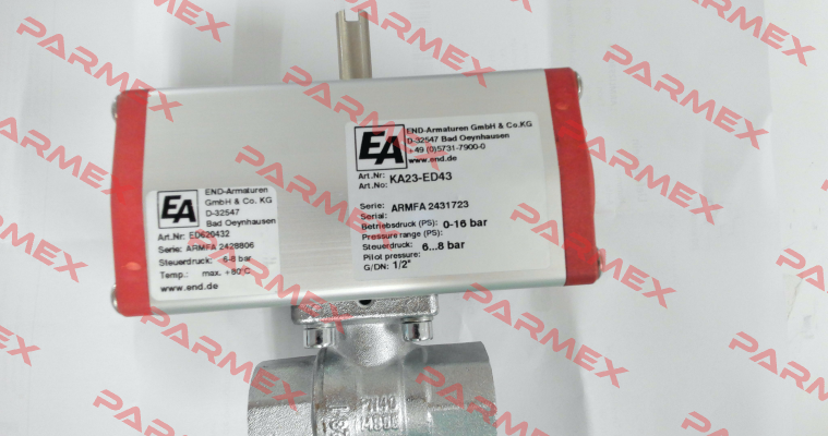 KA23-ED43 End Armaturen
