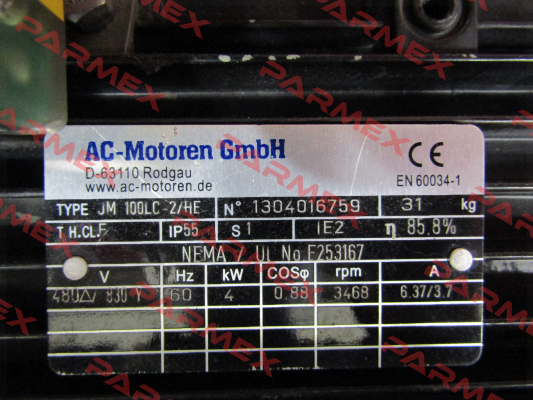 1304016759 obsolete, alternative Siemens 1LE1023-1AA43-5AB4  AC Motoren