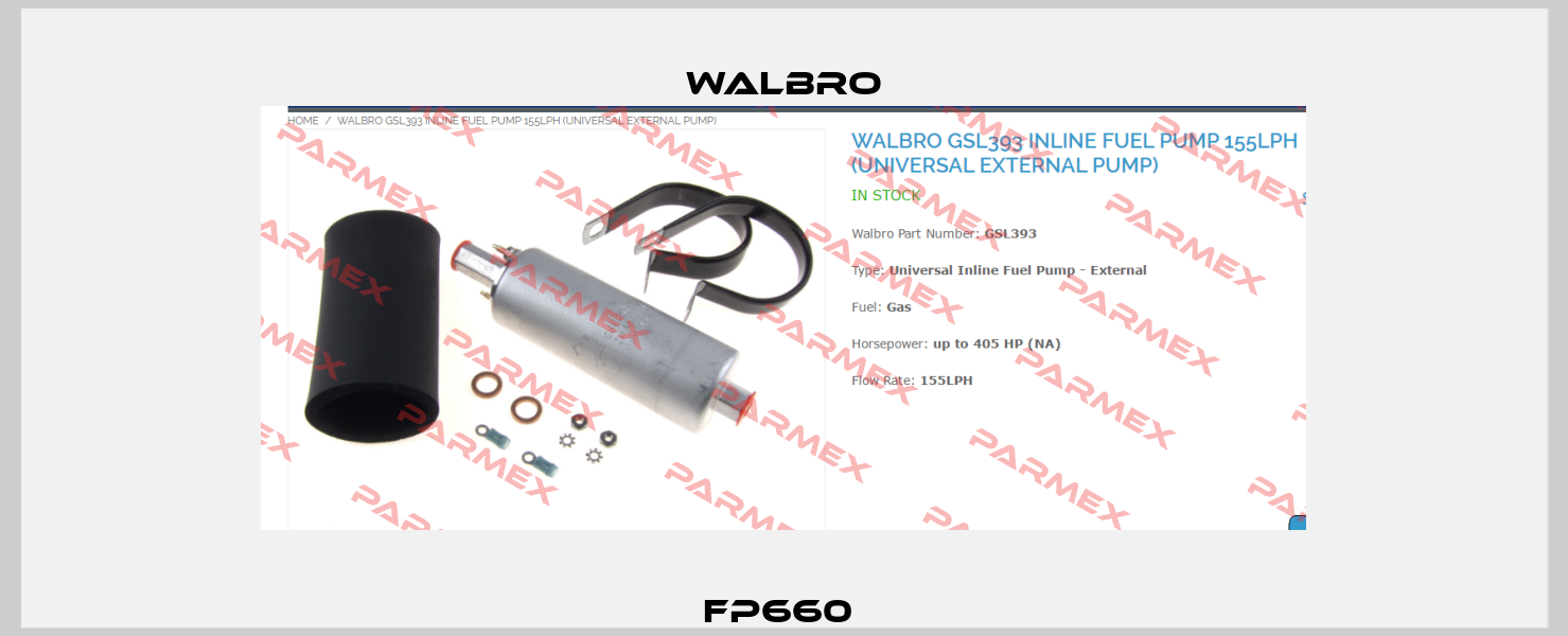 FP660  Walbro