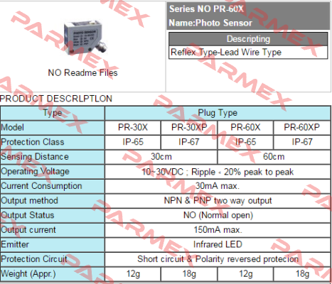 PR-60X Fotek