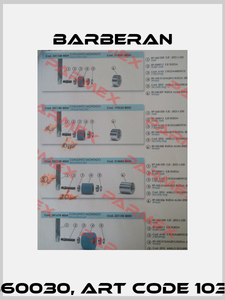 RP-560030, Art code 103879  Barberan