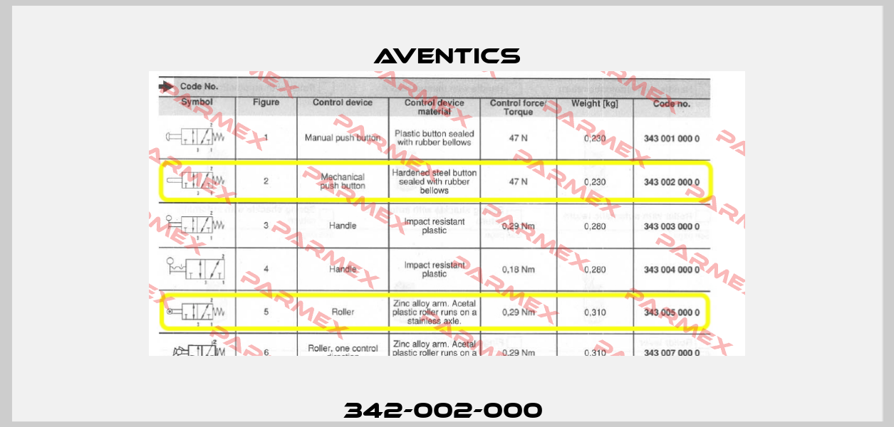 342-002-000  Aventics
