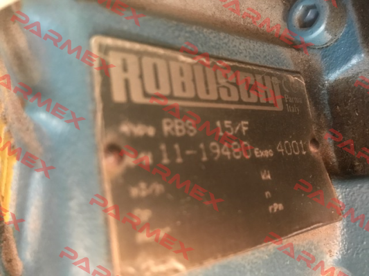 Blower RBS 15-F  Robuschi