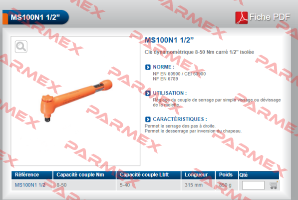 MS100N1 1/2  Sibille Fameca