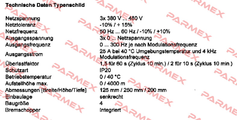 DIC-4-025-E-0000-01 Demag