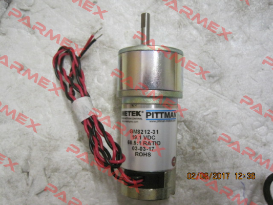 GM 8212-31  Ametek Pittman