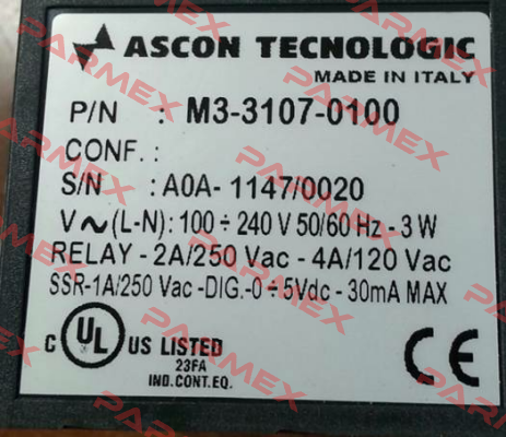 M3-3107-0200 Ascon