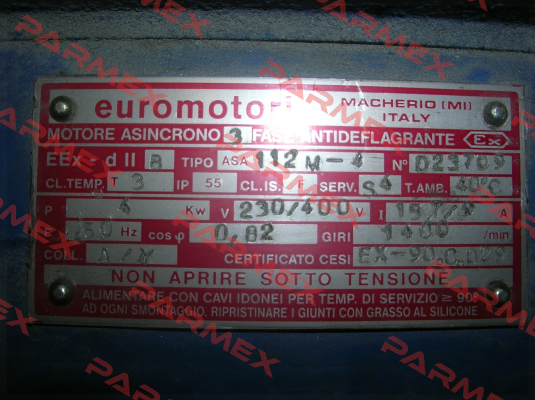 Brake for ASA 112 M-4  Euromotori