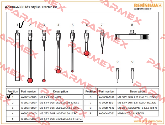 A-5003-0075  Renishaw