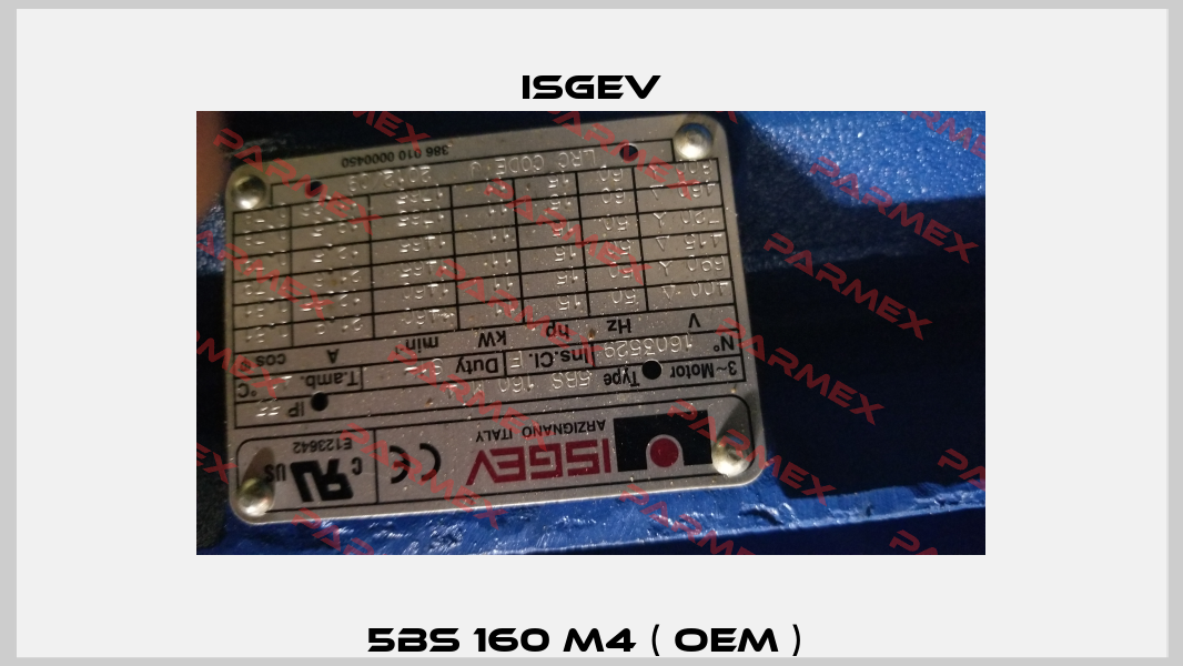 5BS 160 M4 ( OEM )  Isgev