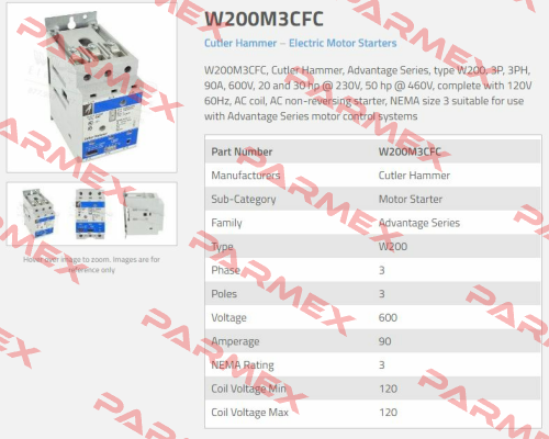 W+200M3CFC Cutler Hammer (Eaton)