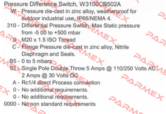 W-310-0-C-B5-02-A                    Delta Controls