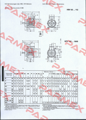 HBV 100 LA2 - 3 kW  Seimec (Rossi)