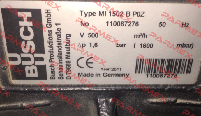 MI 1502 B P0Z  Busch