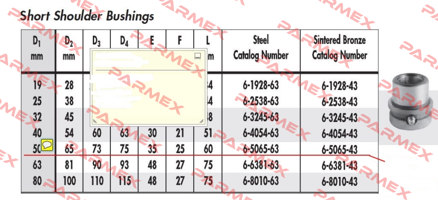 6-5065-43 old code, new code 6-5065-23 Danly