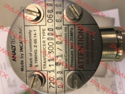 720.111300000.0669-S1QON1/2" Analytec