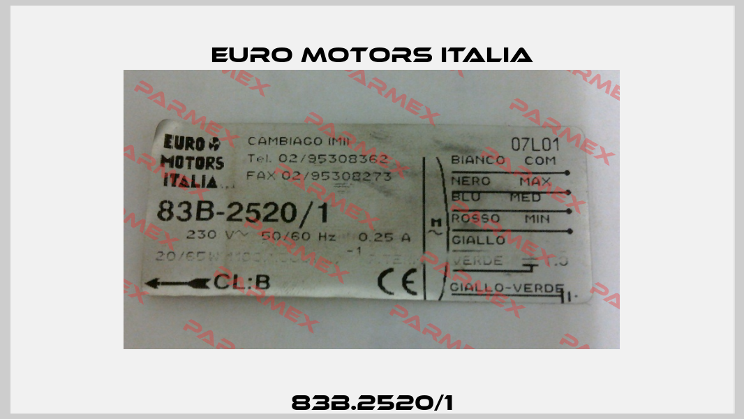 83B.2520/1 Euro Motors Italia