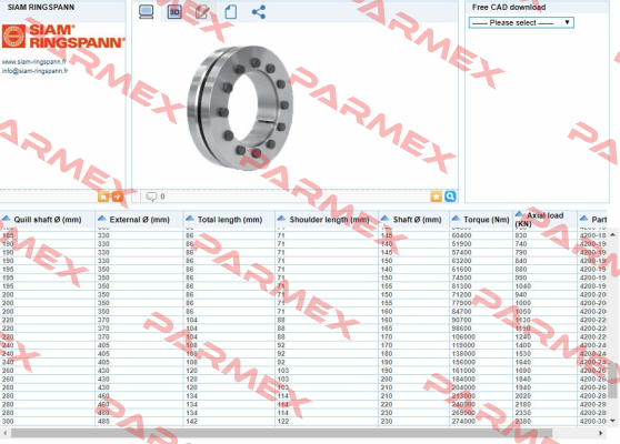 RLK 603-195  Ringspann