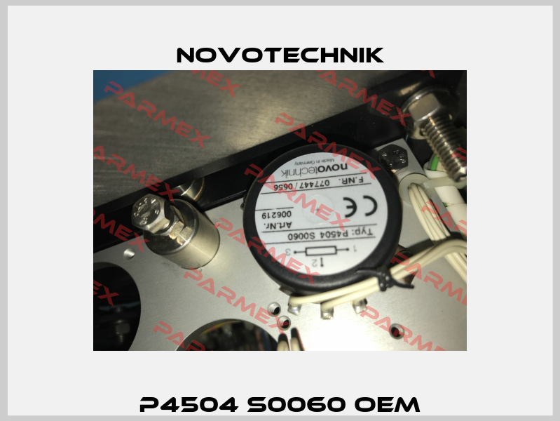 P4504 S0060 OEM Novotechnik