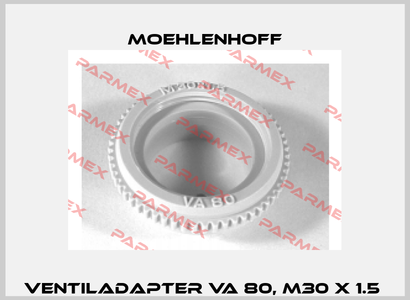 VENTILADAPTER VA 80, M30 X 1.5  Moehlenhoff