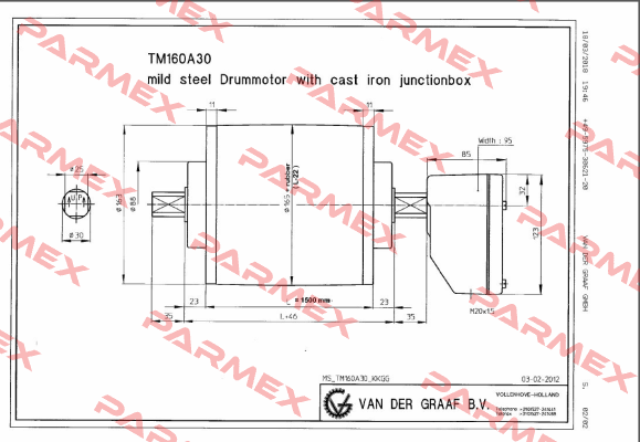 TM160A30-0410-1500  Van der Graaf