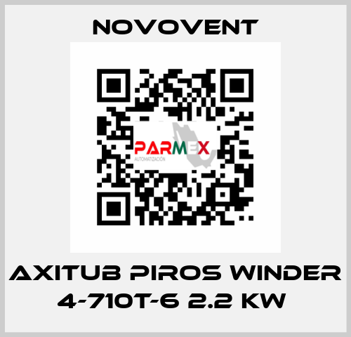 AXITUB PIROS WINDER 4-710T-6 2.2 KW  Novovent