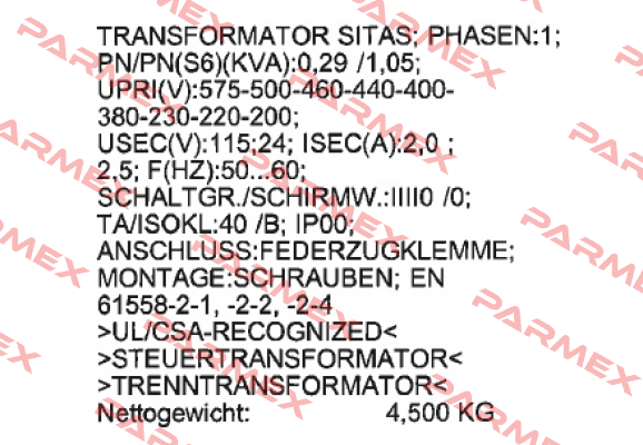 TAM4396-OEG50-OFS1  Mdexx