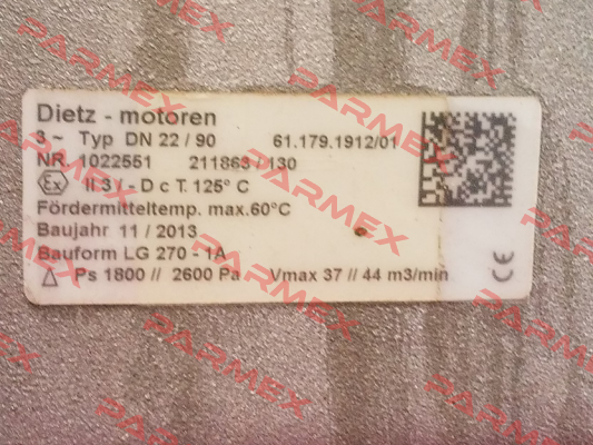 DN22/90 OEM Dietz-Motoren