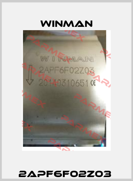 2APF6F02Z03  Winman