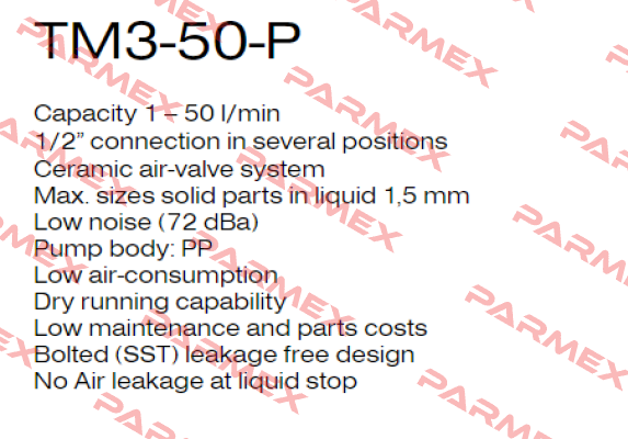 TM3-50 / 0,5"-P-T-T Tecnomatic Italia