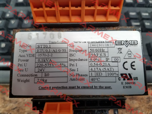 ETU0.1/A1/0/5S  OEM  Emb