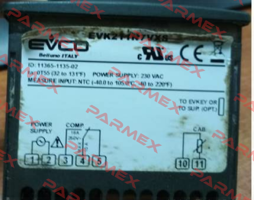 136180041 Type EVK211N7VXBS  EVCO - Every Control