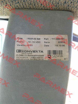 KS20.02 Set (T11-000-791) obsolete, replacement H11-004-446  Konvekta