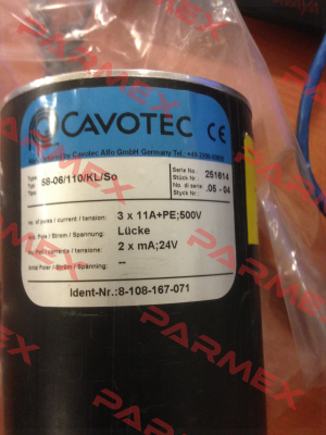 58-06/110/KL/So oem  Cavotec
