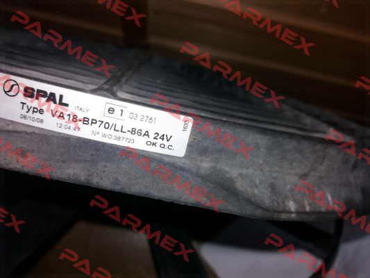 VA18-BP70/LL-86A 24V SPAL