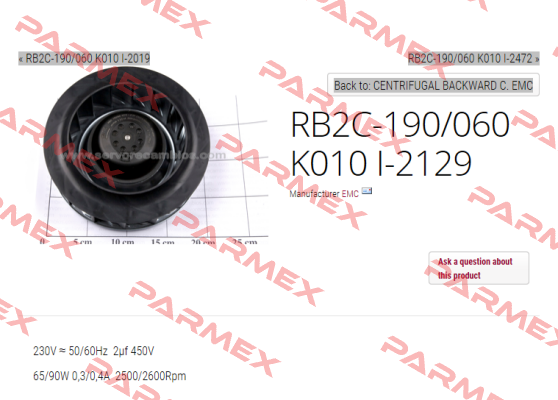 R2BC-190/060 K010 I-2129  Emc