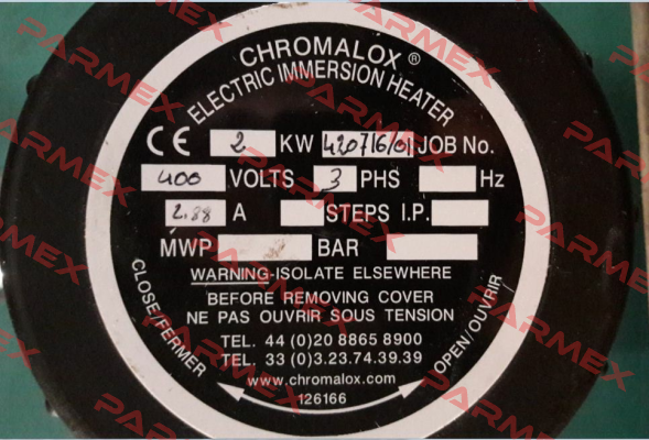 420716/01   Chromalox