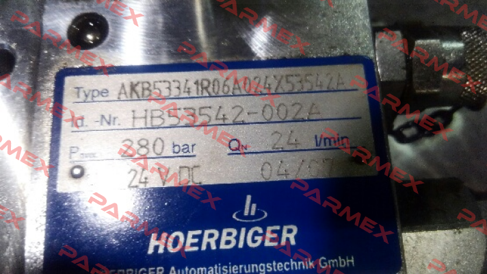 AKB53341R06A024X53542A Hoerbiger