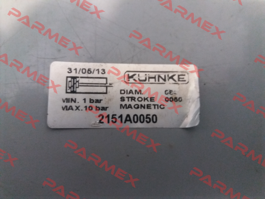 P/N: 120.000658, Type: 21.51A.0050 Kuhnke