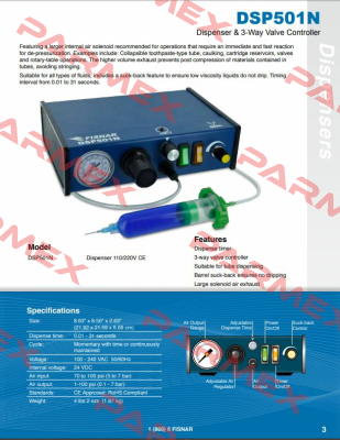 DSP501N obsolete, alternative DC270 (Vieweg) Fisnar