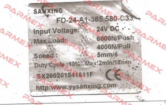 FD-24-A1-385.580-C33 obsolete, replace by set Sanxing