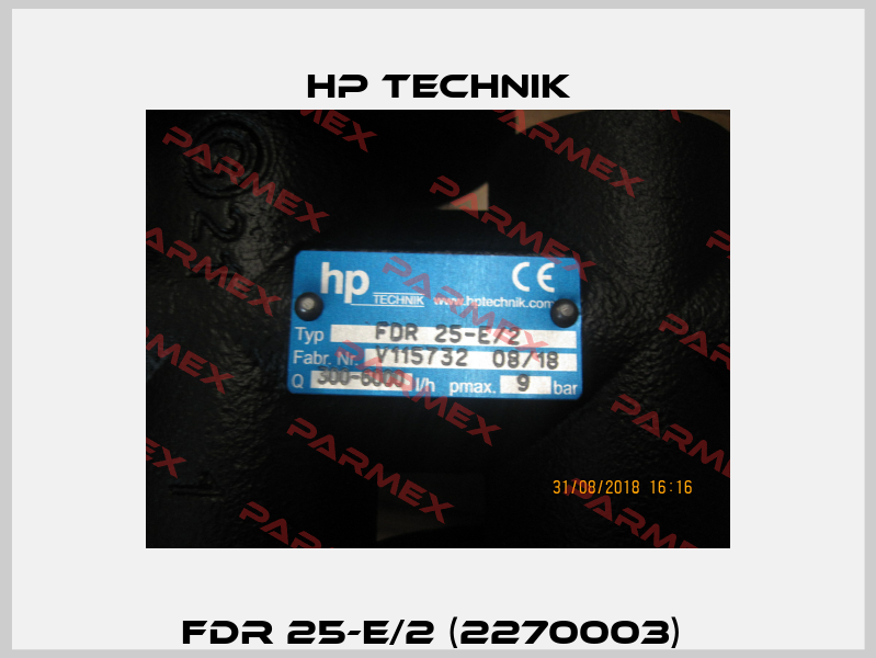FDR 25-E/2 (2270003)  HP Technik