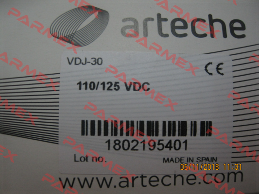 VDJ-30 Vdc  Arteche