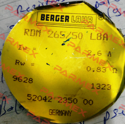 RDM 265/50 L8A obsolete no replacement Berger Lahr (Schneider Electric)