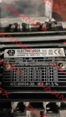 IEC 60034-30, Electro Adda